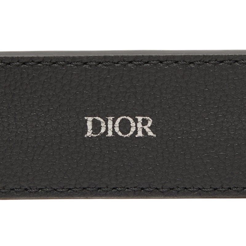 Dior Gravity Belt 95 Black Leather — view 6