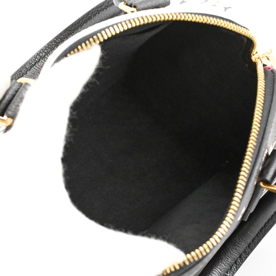 Louis Vuitton Handbag Speedy Bandouliere 20 Black White Pink — view 4