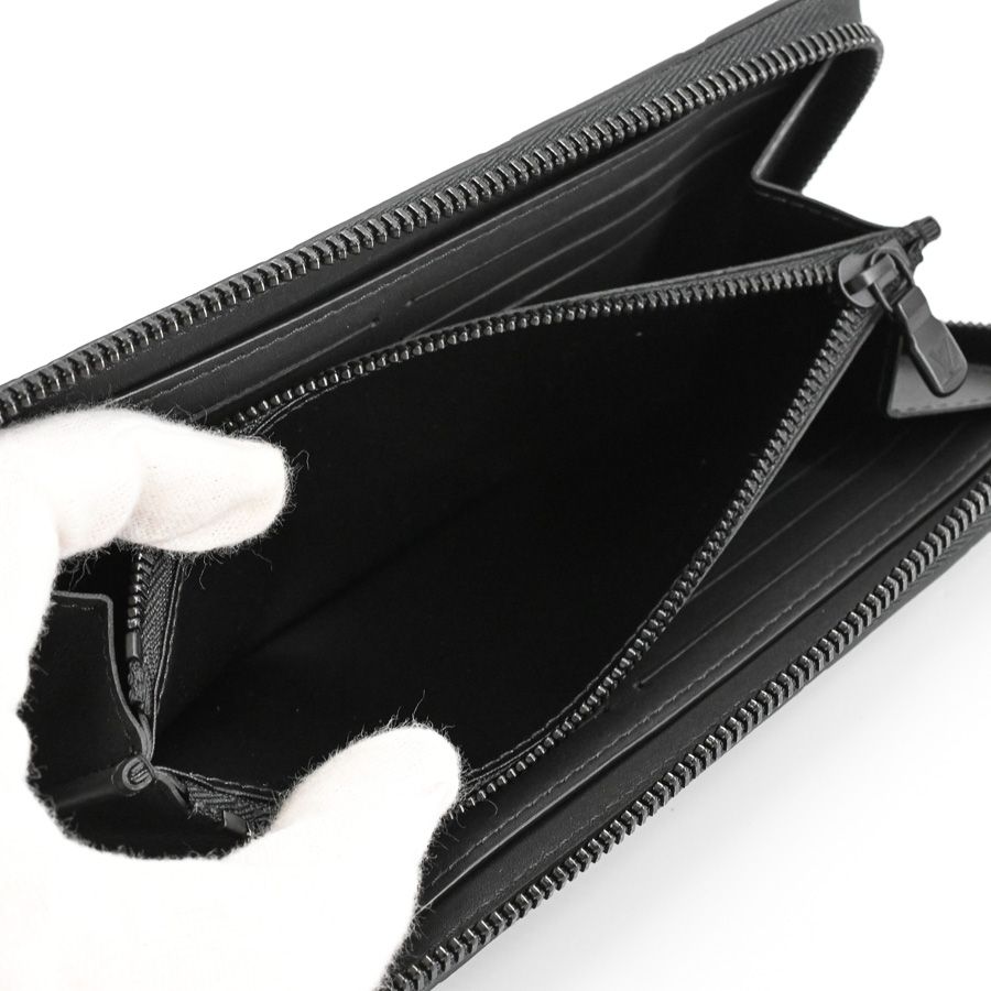 Louis Vuitton Wallet Zippy Horizontal Black — view 5