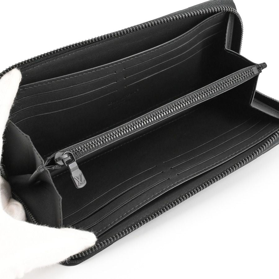 Louis Vuitton Wallet Zippy Horizontal Black — view 4