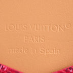 Louis Vuitton Card Case Organizer de Poche Red Rose Pondi Sherry — view 6