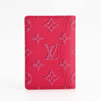 Louis Vuitton Card Case Organizer de Poche Red Rose Pondi Sherry — view 3