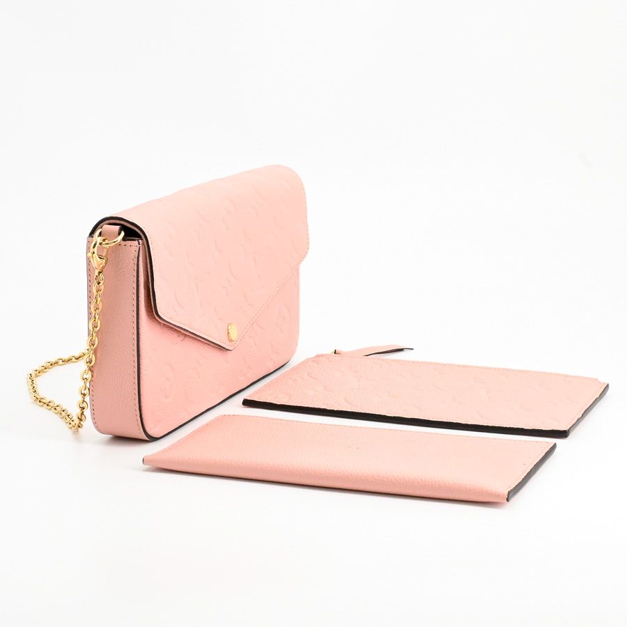 Louis Vuitton Shoulder Bag Pochette Felicie Rose Pu-dol — view 2