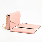 Louis Vuitton Shoulder Bag Pochette Felicie Rose Pu-dol — view 2