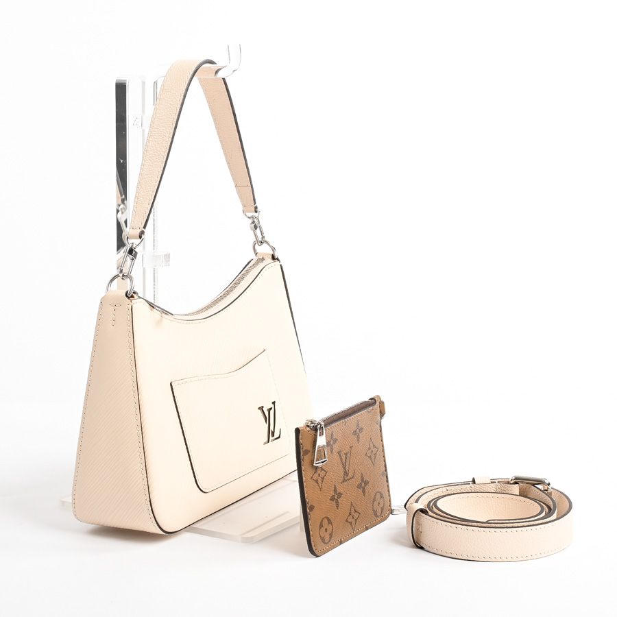 Louis Vuitton Shoulder Bag Marelle Ivory Quartz — view 2