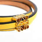 Loewe Bangle Twist M Yellow — view 2