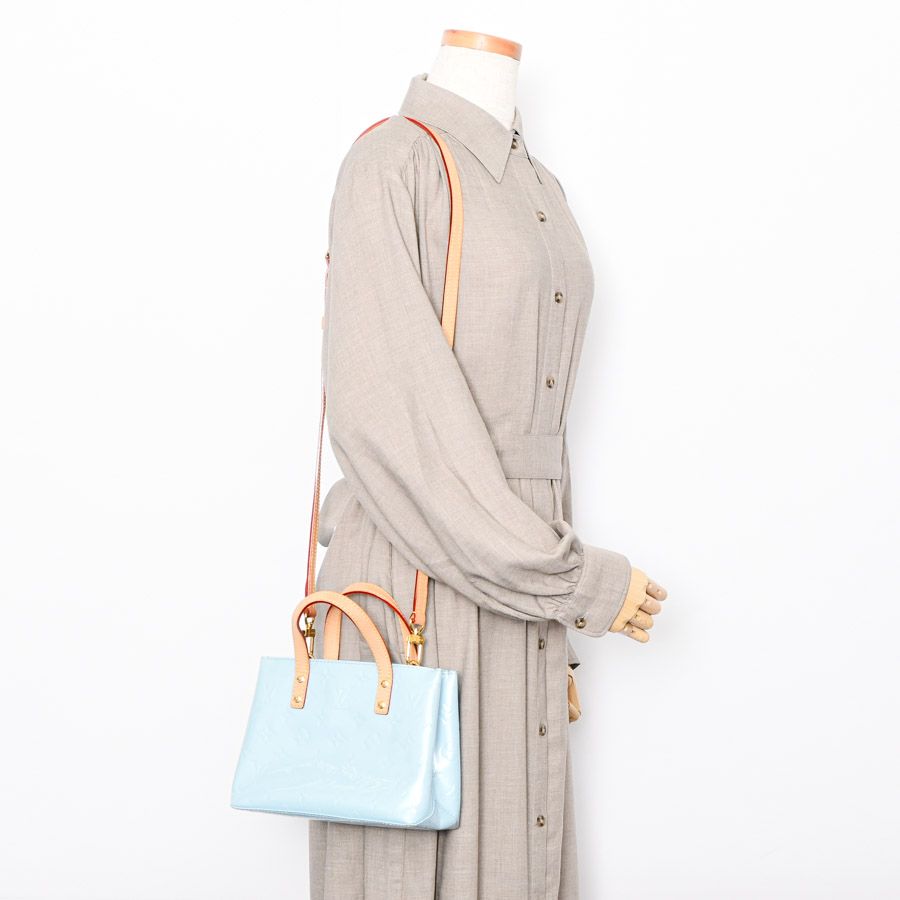 Louis Vuitton Handbag Reed PM Light Blue Sky — view 7