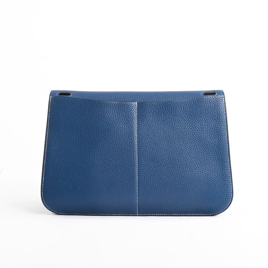 Hermes Shoulder Bag Halzan 31 Deep Blue — view 3