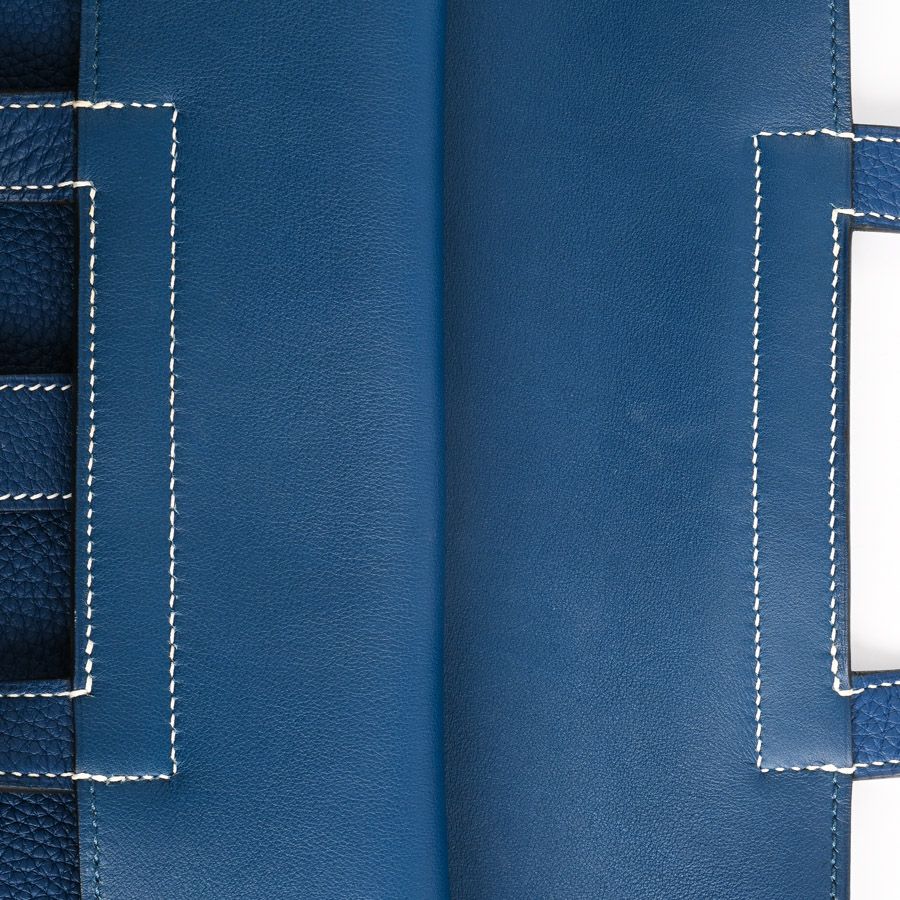 Hermes Shoulder Bag Halzan 31 Deep Blue — view 9