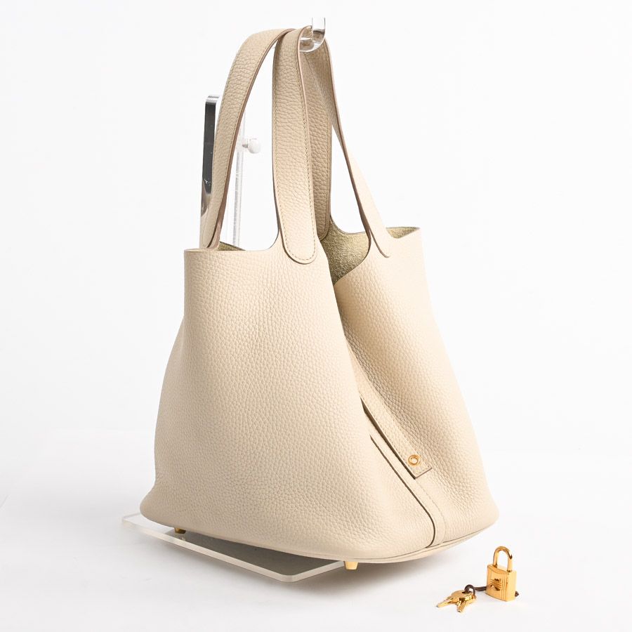 Hermes Handbag Picotin Lock MM Beton — view 2