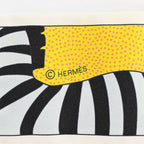 Hermes Scarf Twilly Silk Black Pink — view 4