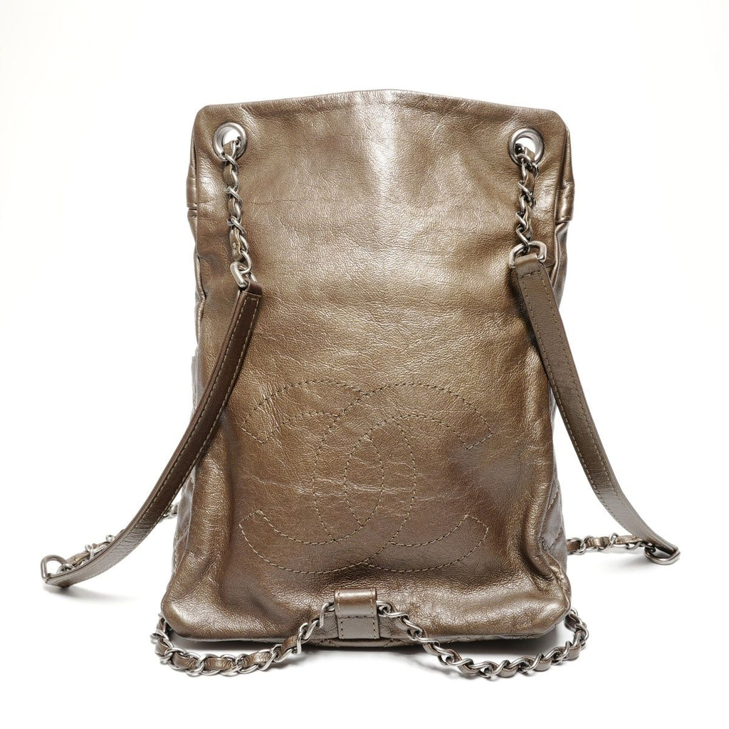 Chanel Backpack Lambskin Quilted Sac — view 2