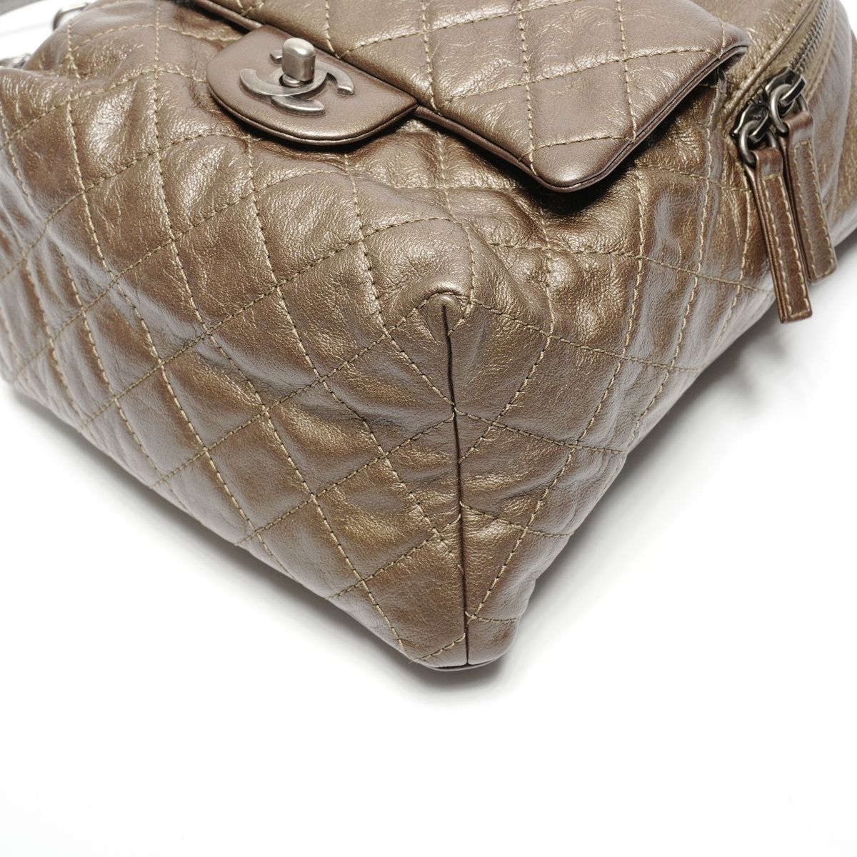 Chanel Backpack Lambskin Quilted Sac — view 6