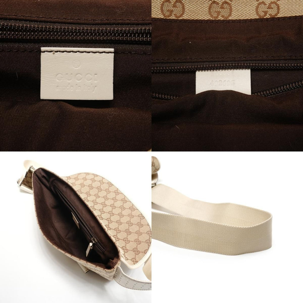 Gucci Waist Bag GG Canvas — view 9