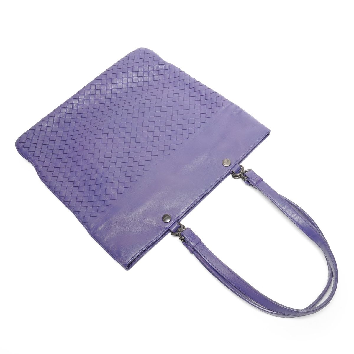Bottega Veneta Shoulder Bag Purple — view 8