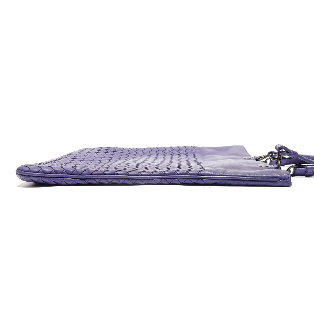 Bottega Veneta Shoulder Bag Purple — view 4