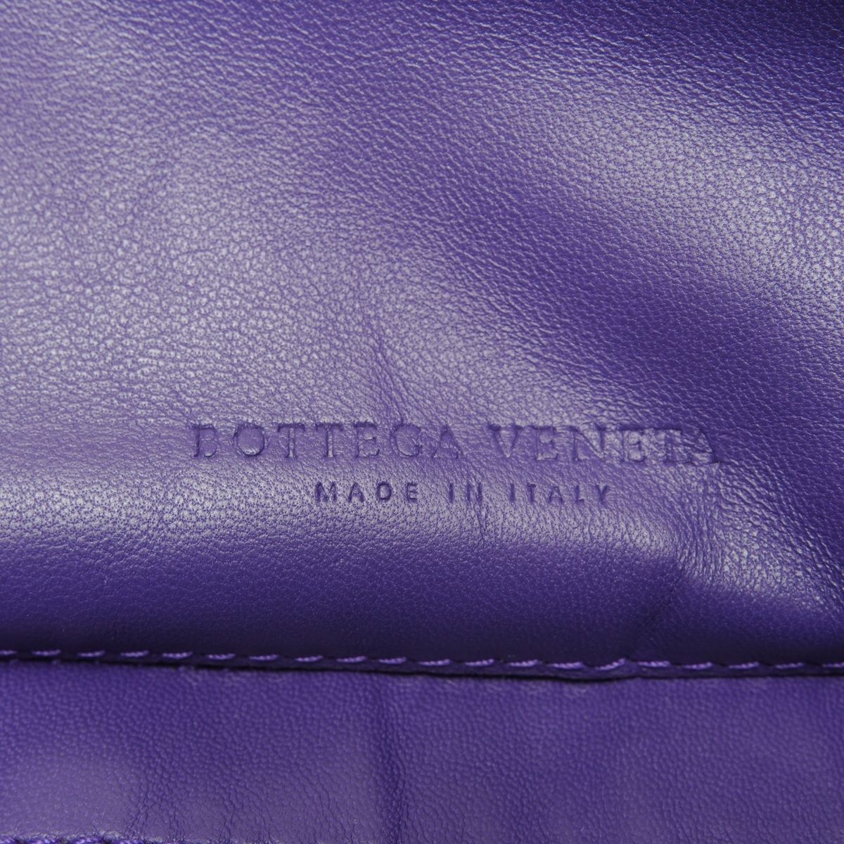 Bottega Veneta Shoulder Bag Purple — view 9