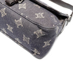 Celine Shoulder Bag Macadam Denim — view 6