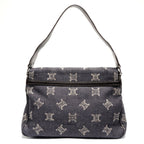 Celine Shoulder Bag Macadam Denim — view 2