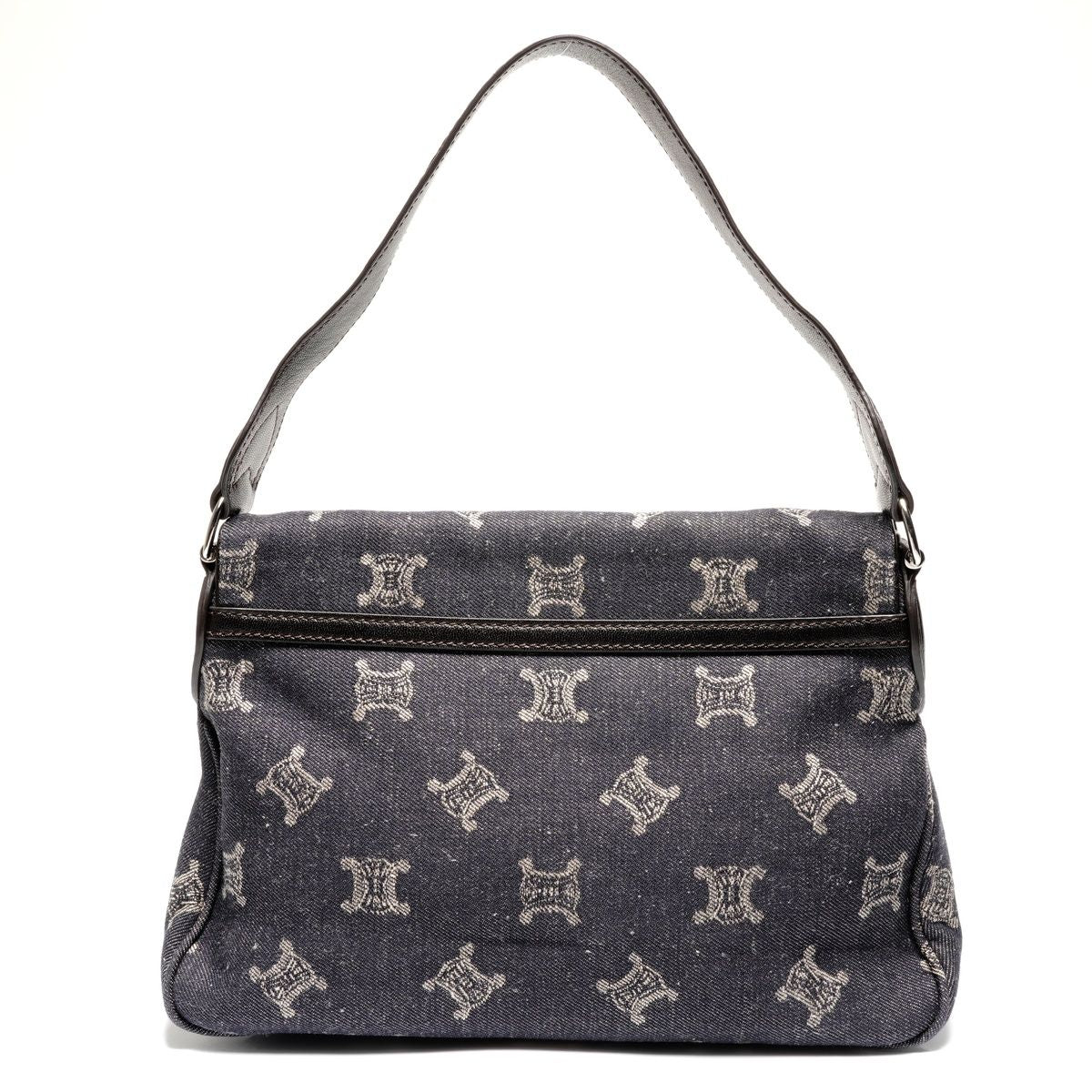 Celine Shoulder Bag Macadam Denim — view 2