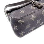 Celine Shoulder Bag Macadam Denim — view 5