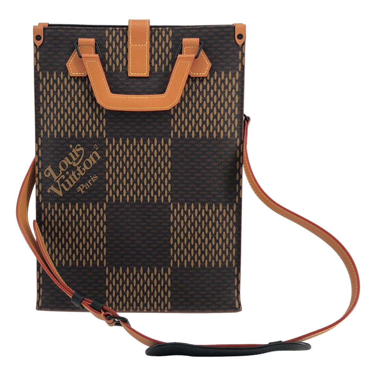 Louis Vuitton LV Square de Damier Giant Mini Tote Brown — view 2