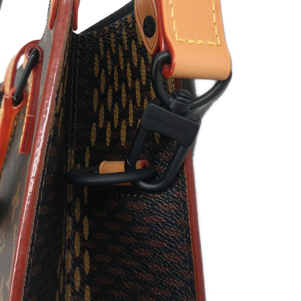 Louis Vuitton LV Square de Damier Giant Mini Tote Brown — view 8