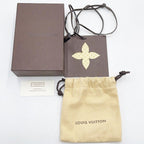 Louis Vuitton Bracelet Checkit Black Red Leather — view 5
