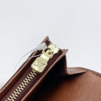 Louis Vuitton Wallet Monogram Porte Monnaie Billets Tresor Brown — view 6