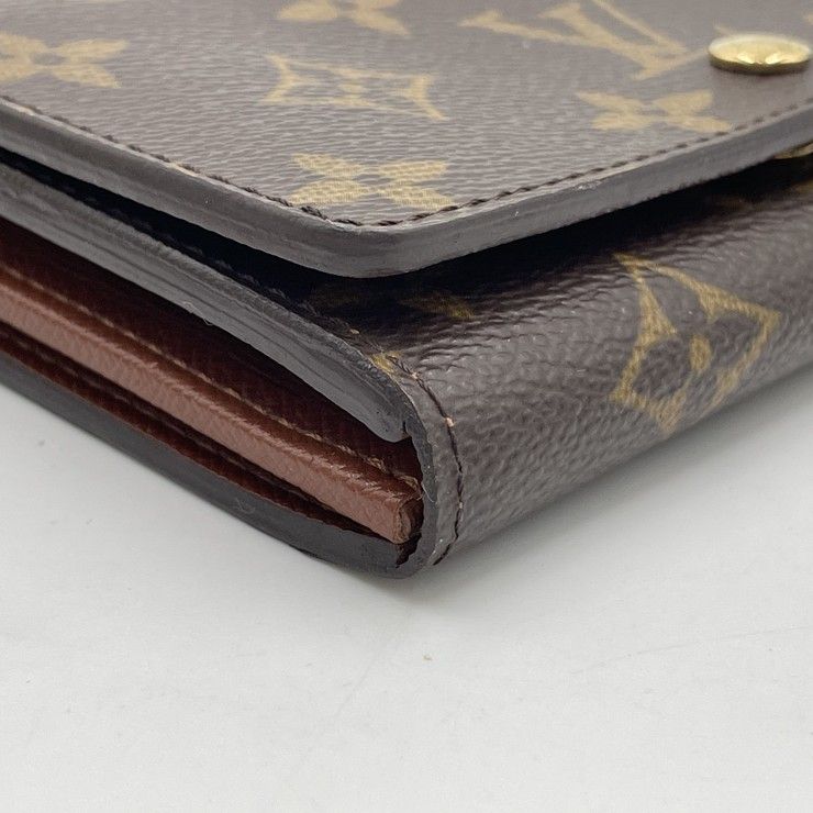 Louis Vuitton Wallet Monogram Porte Monnaie Billets Tresor Brown — view 4
