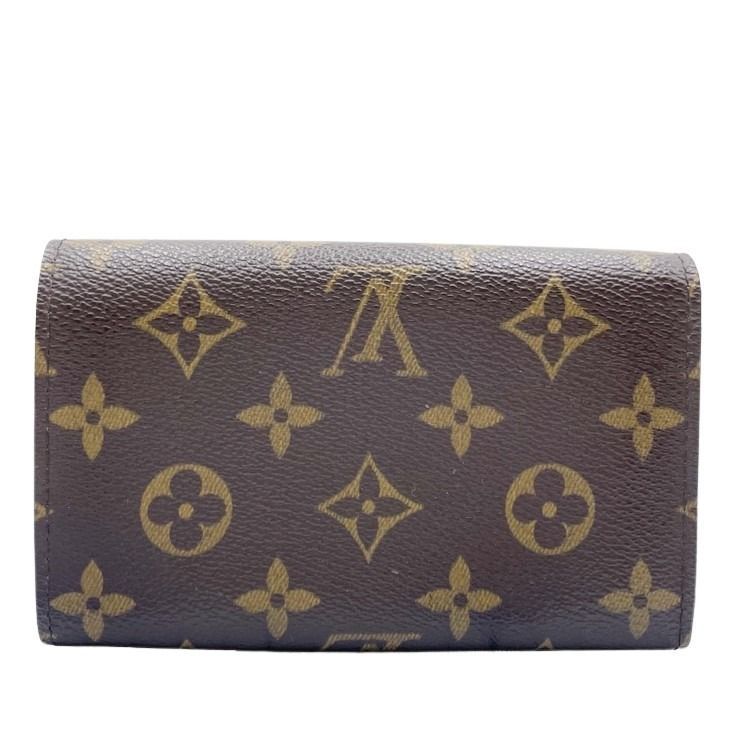 Louis Vuitton Wallet Monogram Porte Monnaie Billets Tresor Brown — view 2
