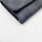 Louis Vuitton Key Case Graphite Porte Cles Voiture Black Damier Holder — view 5