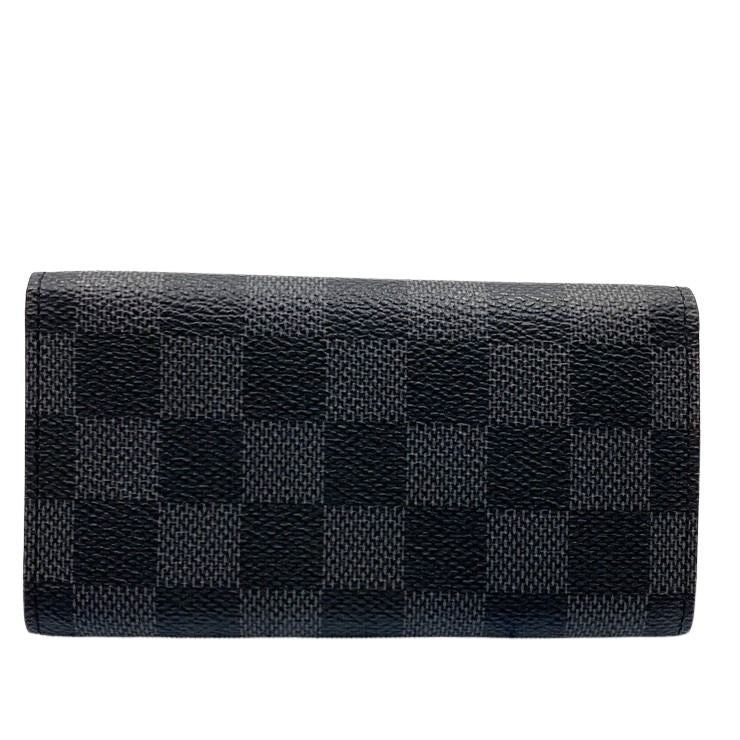 Louis Vuitton Key Case Graphite Porte Cles Voiture Black Damier Holder — view 2