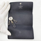 Louis Vuitton Key Case Graphite Porte Cles Voiture Black Damier Holder — view 6
