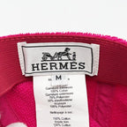 Hermes Cap Pink Cotton — view 8