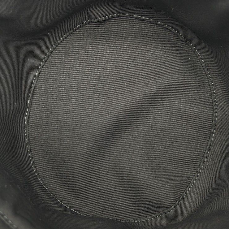 Louis Vuitton Hat Bucket LV Mine Black Cotton Monogram — view 5