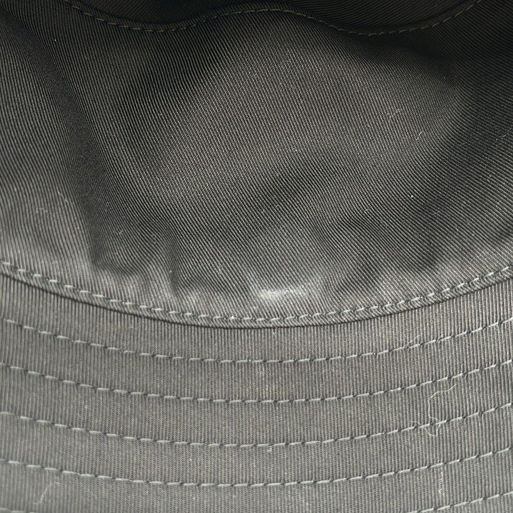 Louis Vuitton Hat Bucket LV Mine Black Cotton Monogram — view 7