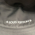 Louis Vuitton Hat Bucket LV Mine Black Cotton Monogram — view 6