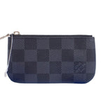 Louis Vuitton Coin Case Damier Graphite Pochette Cles Black Gray — view 2