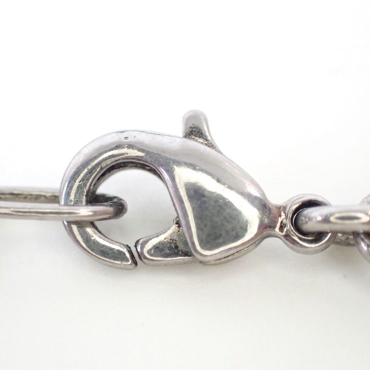Dior Necklace J'adior Choker Silver Black Metal Velvet — view 5
