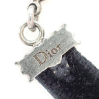 Dior Necklace J'adior Choker Silver Black Metal Velvet — view 6
