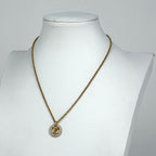 Louis Vuitton by Night Necklace LV Rhinestone Gold — view 4