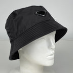 Prada Bucket Hat Re-Nylon Nero — view 5