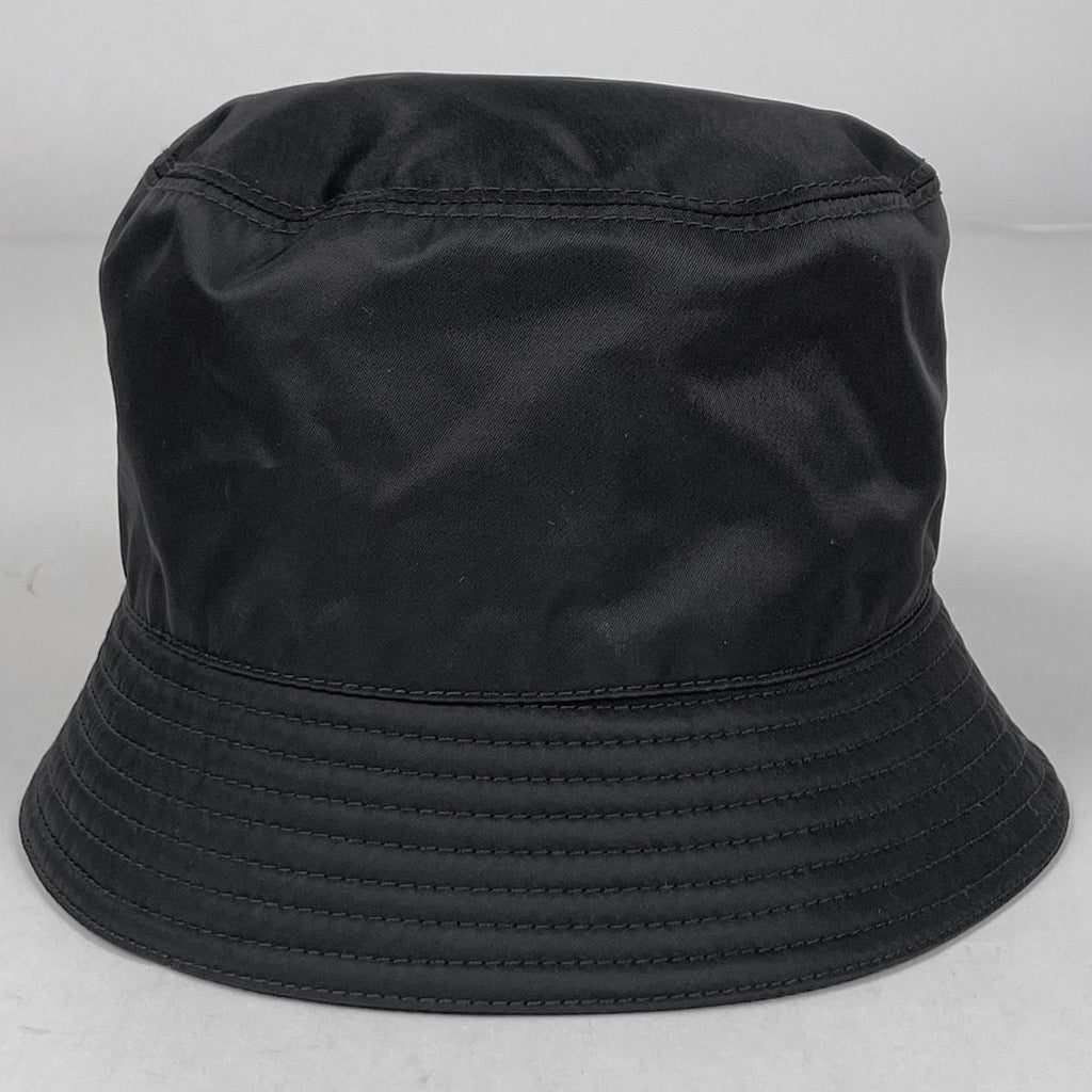 Prada Bucket Hat Re-Nylon Nero — view 2
