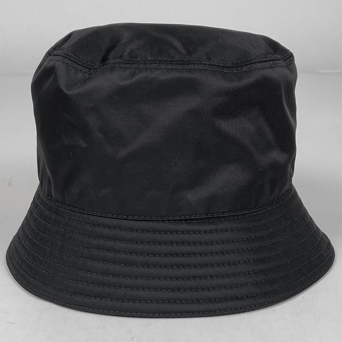 Prada Bucket Hat Re-Nylon Nero — view 2