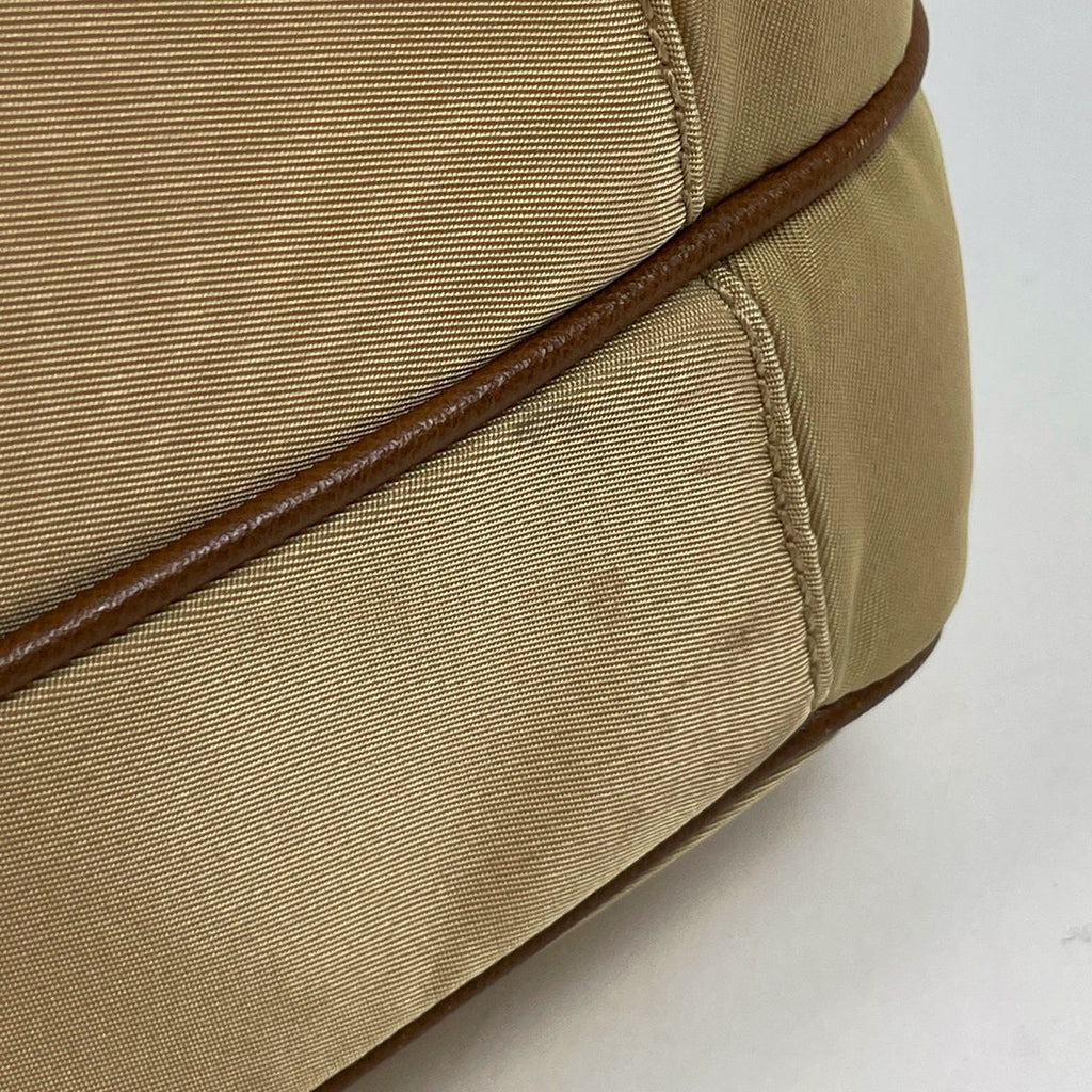 Prada Shoulder Bag 2-Way Second Nylon Beige Brown — view 4