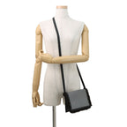 Fendi Shoulder Bag Check Studded Leather Fur — view 4