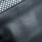 Fendi Shoulder Bag Check Studded Leather Fur — view 6