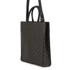 Celine Tote Triomphe Vertical Cover 2-Way Shoulder Bag Brown Black — view 2