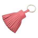 Hermes Carmen Bag Charm Key Holder Pink Agneau Milo — view 2